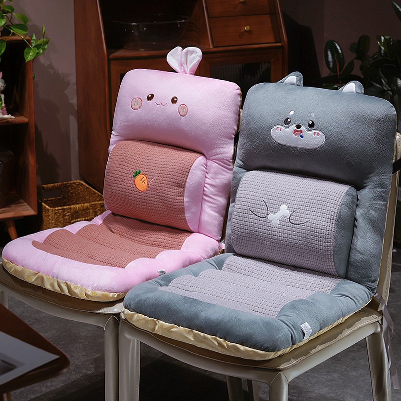 吐司连体坐垫靠背久坐护腰办公