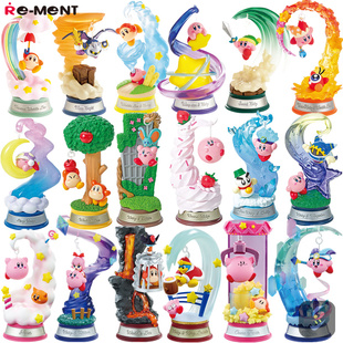 MENT盒蛋 RM星之卡比 6款 包邮 场景手办 2代 1代 现货 摇曳秋千