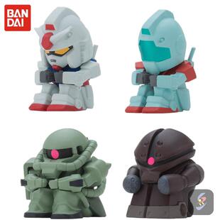 现货包邮 万代扭蛋 机动高达 等待造型系列03呆坐自由 红扎古老虎