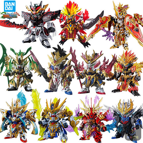 万代关羽张飞拼装模型现货包邮