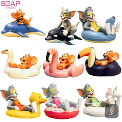 清货 现货包邮 SoapStudio 猫和老鼠游泳盲盒8款 TOM JERRY潮玩