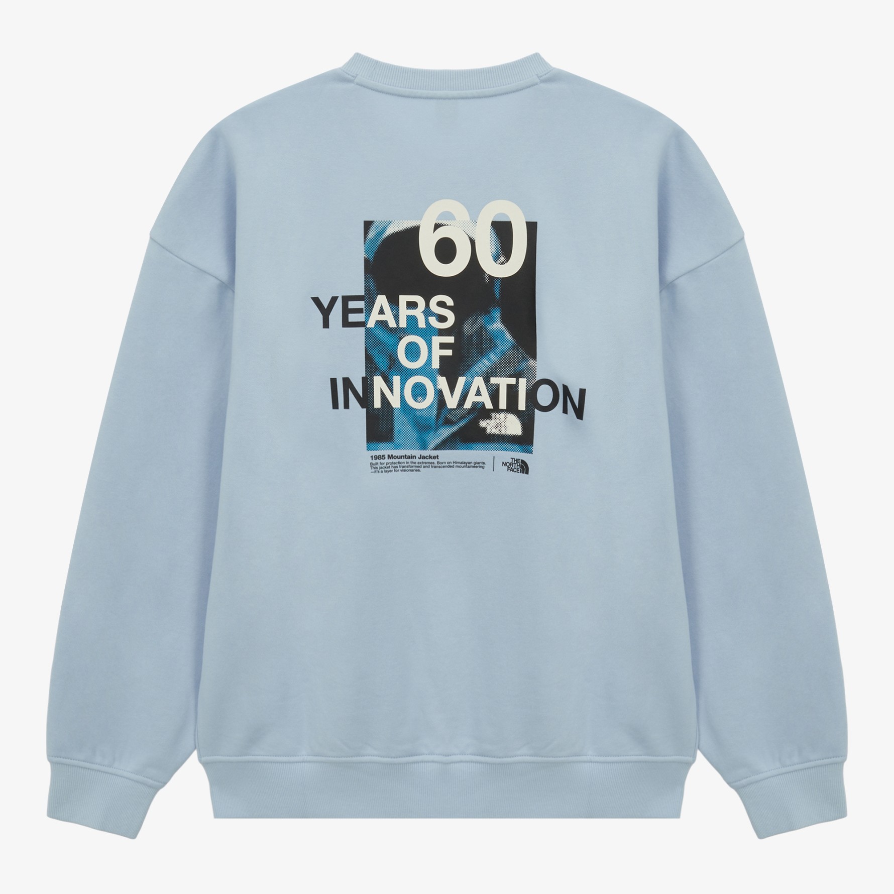 北面60周年纪念款男女户外卫衣