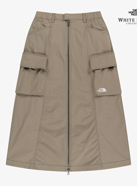 26春韩国直邮TheNorthFace北面户外松紧腰休闲工装半身裙NK6NS33