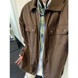 潮流休闲大码流行男女简约翻领夹克外套J7195-P70【特价】A，男装夹克，电商A007