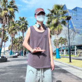 运动风大码印花男士背心舒适休闲夏季潮款号B3906-P20，男装背心/马甲，电商A007