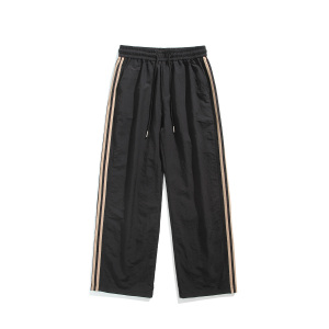 夏季冰丝薄款激光冲孔拖地长裤男运动休闲裤K8530-P30【特价】图片