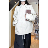 潮流宽松美式复古机车皮衣PU皮夹克外套P7810-P65【特价】，男装夹克，电商A007
