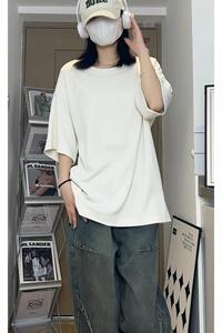 夏季休闲基础流行针织提花垂感圆领短袖T恤T3432-P32【特价】A图片