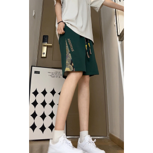 休闲小熊绣花新中式短裤男夏季五分大码沙滩裤K8477-P25【特价】Q图片