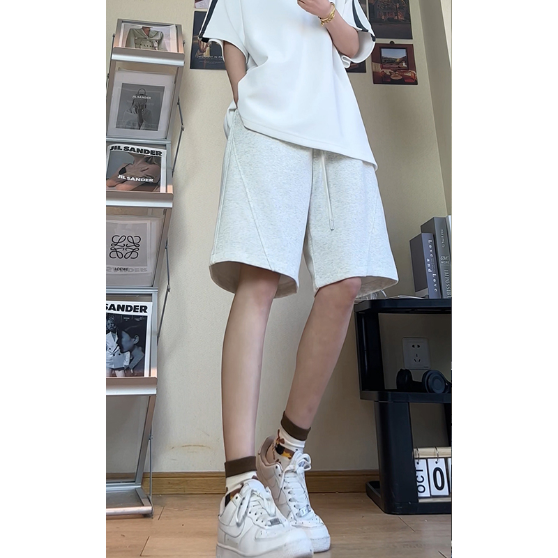 美式重磅华棉立体剪裁大码休闲五分裤短裤卫裤DK8600-特价P25，男装休闲裤，电商A007