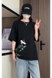 风新中式重磅240克双纱精梳棉半袖短袖T恤T3517-P25【特价】Q，男装T恤，电商A007