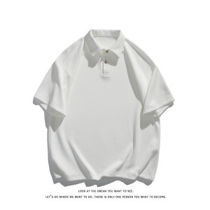polo衫男潮流休闲大码情侣翻领四色短袖T恤T3520-P26【特价】图片