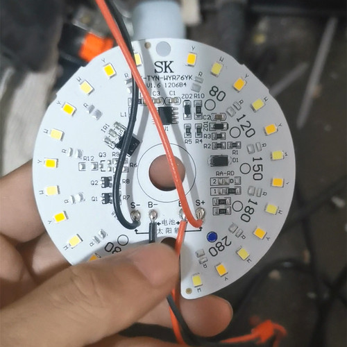 太阳能灯具配件 光源控制器 电池 太阳能灯光控系统