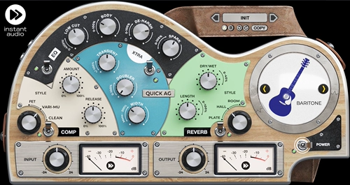 Подлинные плагины United Plugins Quick AG, плагин улучшенного аудиоэффекта для акустической гитары, специфичный для тона