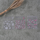 手工皂小样包装 试用装 袋子 包邮 烘焙 可爱小号饼干自封袋