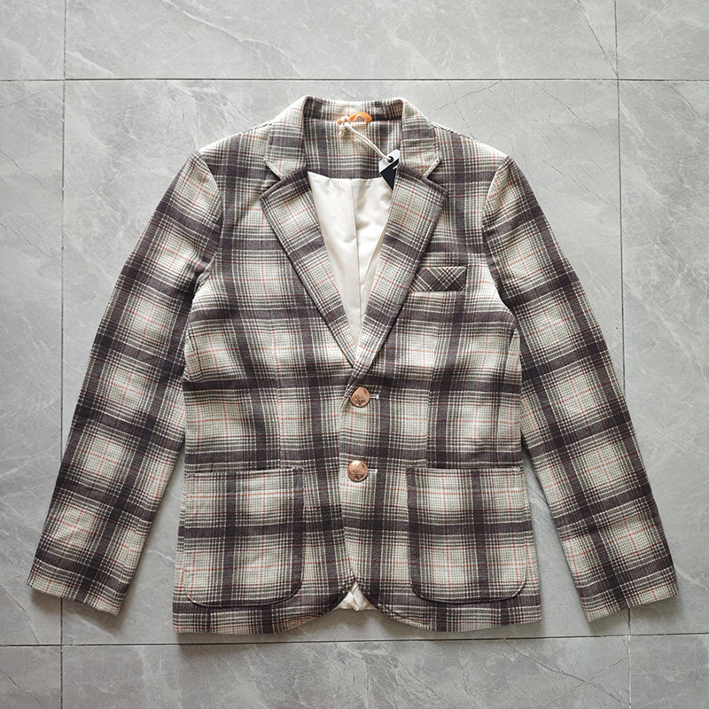 HYDROGEN纯棉修身男士西服秋冬图片