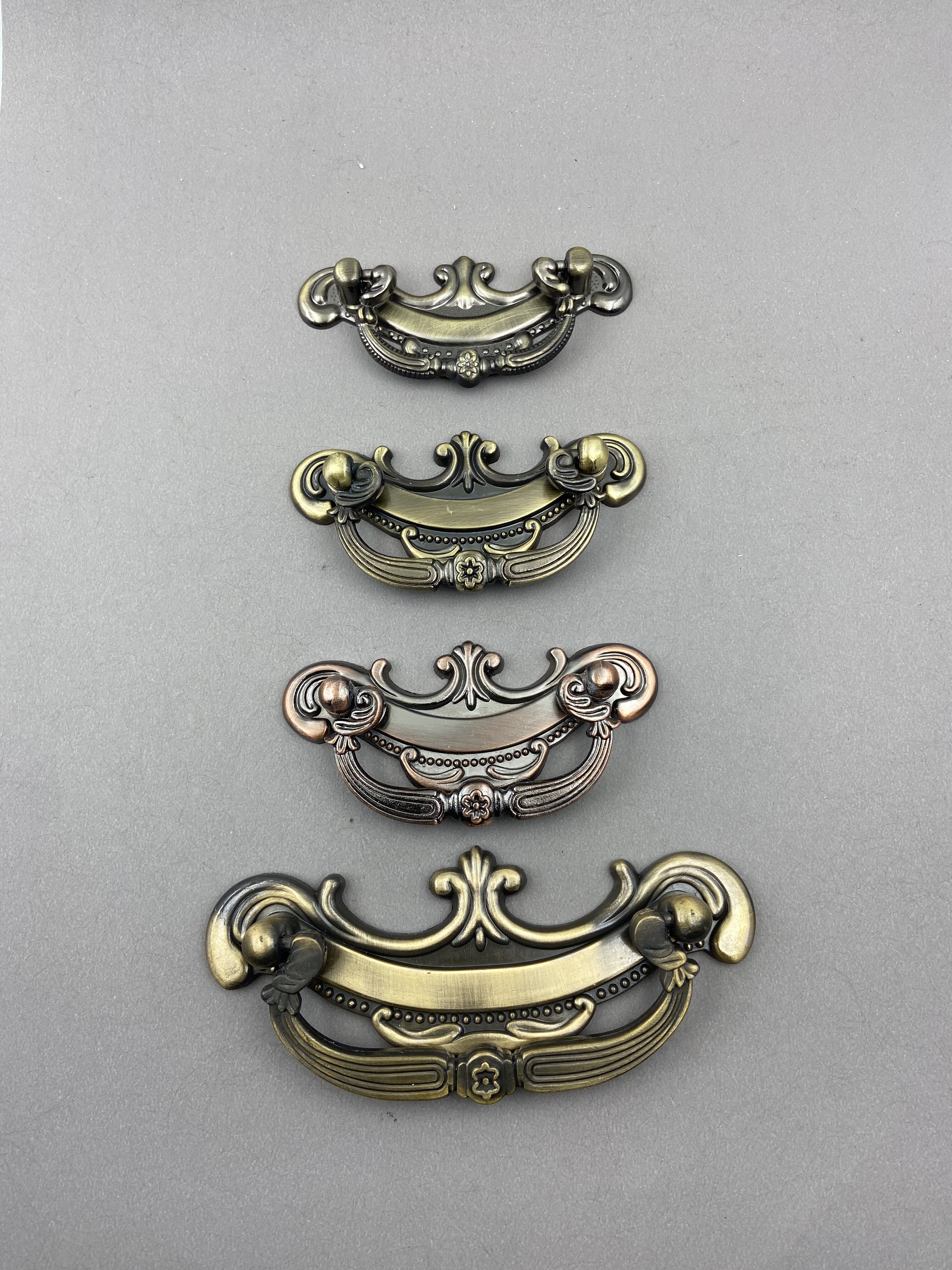 经典款 欧式仿古橱柜柜门抽屉拉手  家用五金门把手 6003横拉古铜