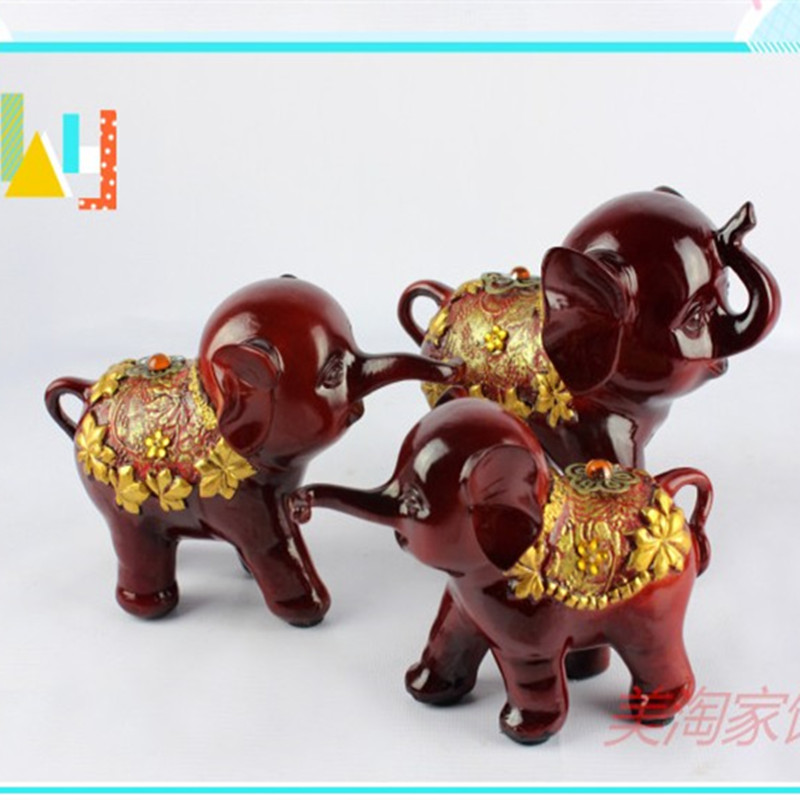 仿红木吉祥三宝招财酒柜结婚礼品
