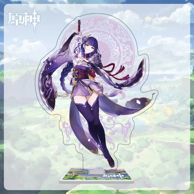 雷电将军同人周边胸章吧唧立牌