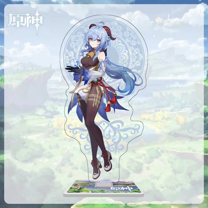 甘雨同人周边胸章吧唧立牌挂画