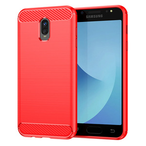适用三星Galaxy J7V手机壳Galaxy J7 Sky Pro纤维防摔保护套手机软壳系列