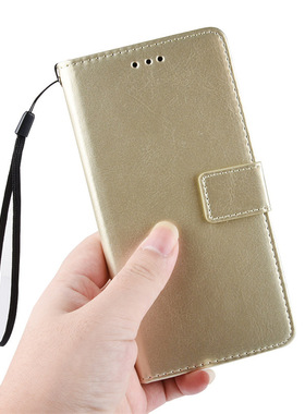 适用摩托罗拉G8 Power Lite手机壳Moto G8Plus翻盖皮套疯马纹插卡