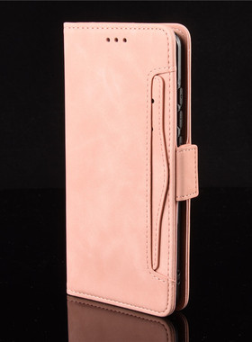 适用富士通A401FC手机壳FCNT Rakuraku Lite 多卡槽皮套F-42A翻盖