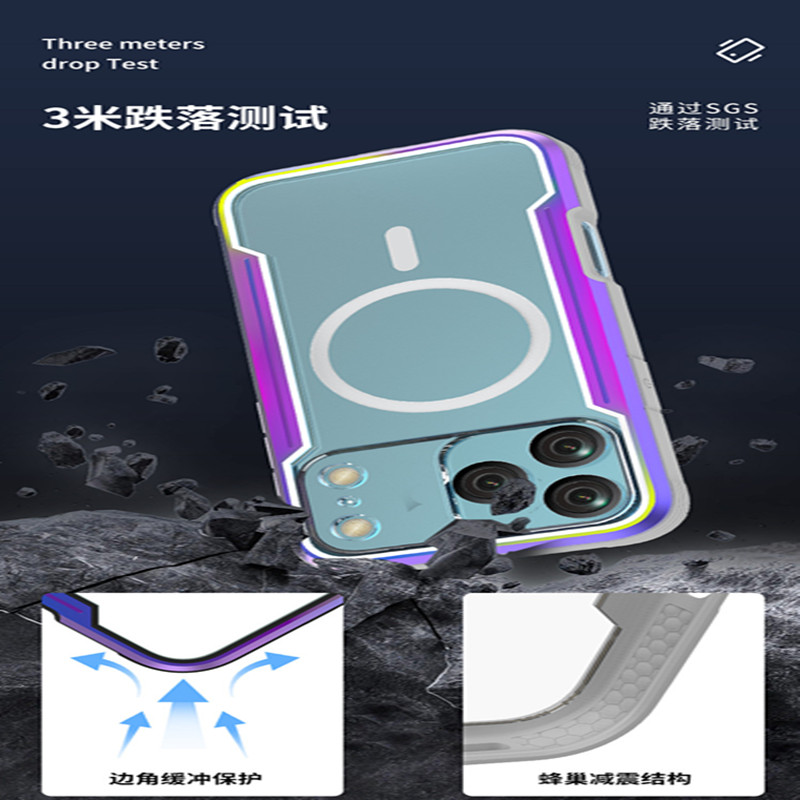 金属防摔手机壳全包手机适用