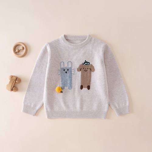 gb好孩子童装25秋冬新款正品男童套头线衫毛衣针织衫145241KB1109