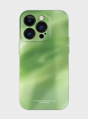 雾玻璃~适用iPhone16苹果15promax小米14极简绿色13高级感mate70华为pura80荣耀magic7手机壳oppo软vivoX100s