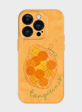硕果累累~适用iphone16promax手机保护壳苹果15plus小米14艺术设计感13mini文艺简约ins超火12华为mate70/p60