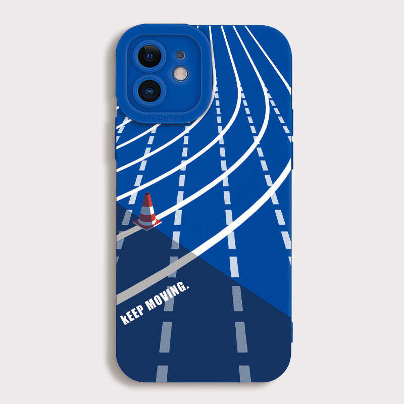 人生跑道~ins创意iphone14苹果13适用mate50pro华为手机壳p40全包