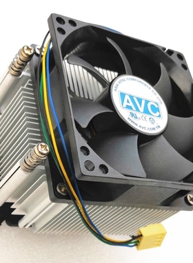 全新AMD AM2 AM3 FM1 FM2风扇 加厚纯铝散热器 4线调速温控静音