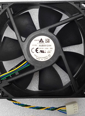 全新台达9025 9225 9CM风扇 液压4线PWM温控 AUB0912VH 12V 0.60A