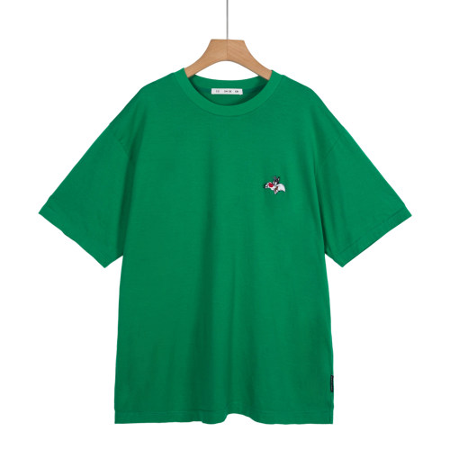 摩系列剪标男装夏季新款卡通绣片时尚T恤宽松短袖FZ03TEE059/3-27