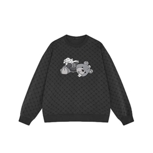 太系列男装剪标春秋小熊刺绣圆领套头卫衣RU4316/4318/4219/T-155