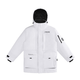 太系列剪标男装新款时尚宽松滑雪服户外羽绒服RU4G09/百-1