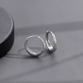 个性 星光日韩耳扣单只潮流耳圈气质 耳环男士 男款 耳钉小众ins风格