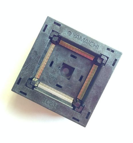 YAMACHI全新原装测试座 SOCKET 转换座 IC234-1444-016 TQFP144