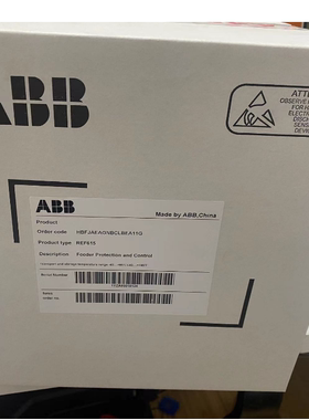 ABB REF615C_D 继电器综合馈线保护控制装置 代理订货 全新原装