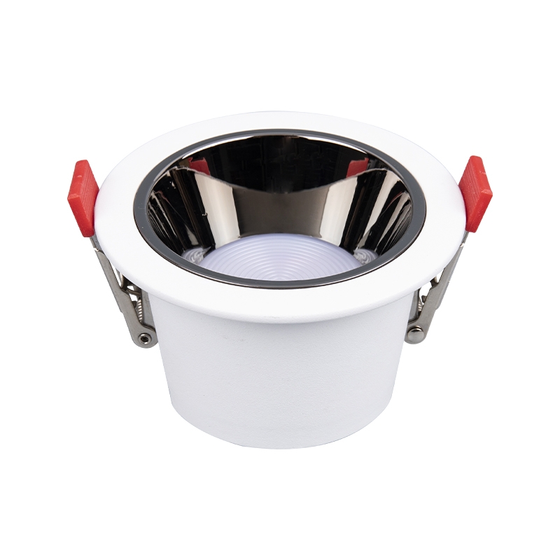 LED灯客厅卧室三色光筒灯铝低价