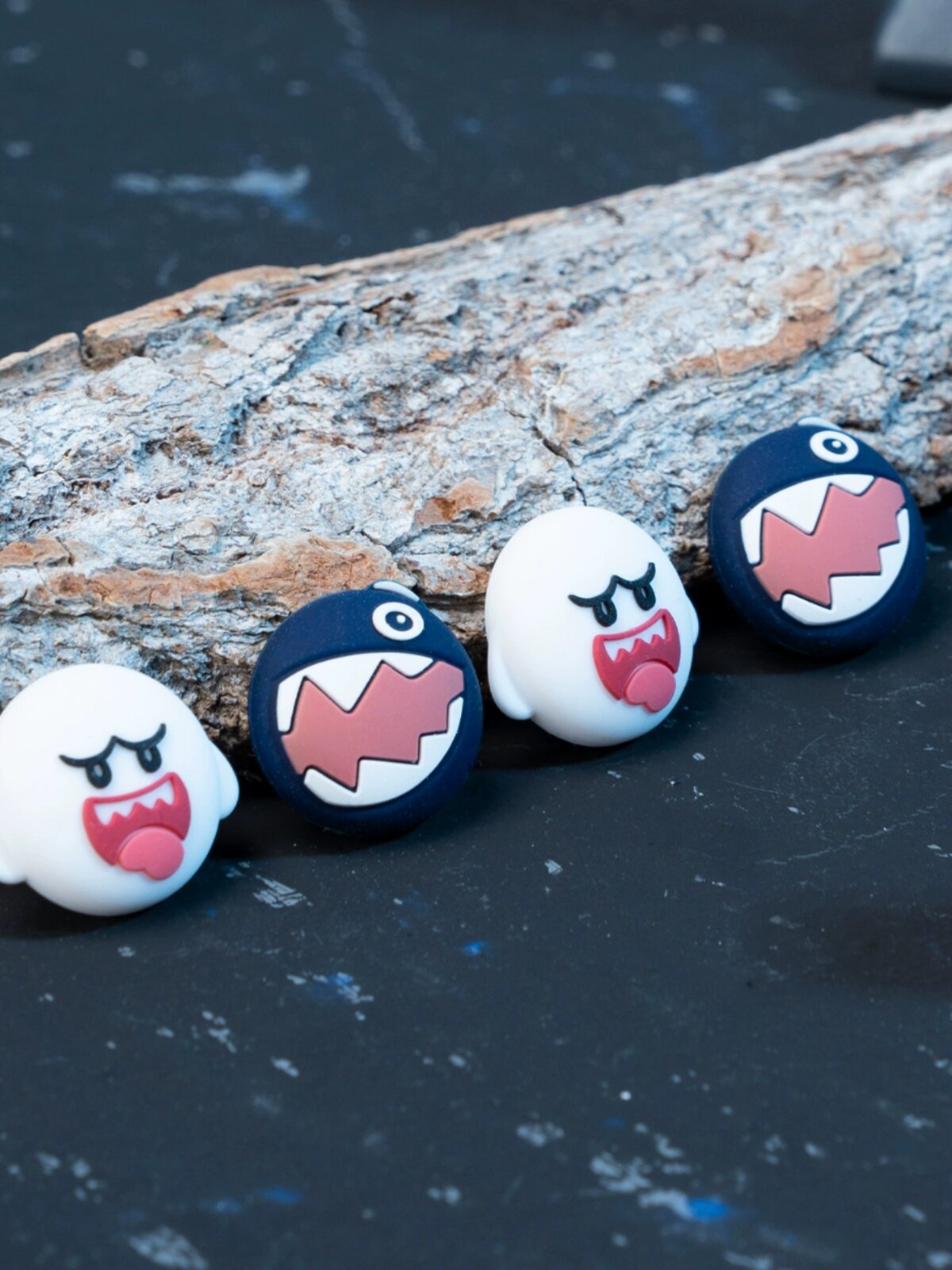 NINTENDO 스위치 로커 캡 OLED 게임 콘솔 키 캡 로커 커버 NS MARIO GHOST WOOFOW