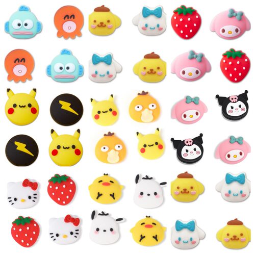 可爱卡通硅胶保护套手柄摇杆帽