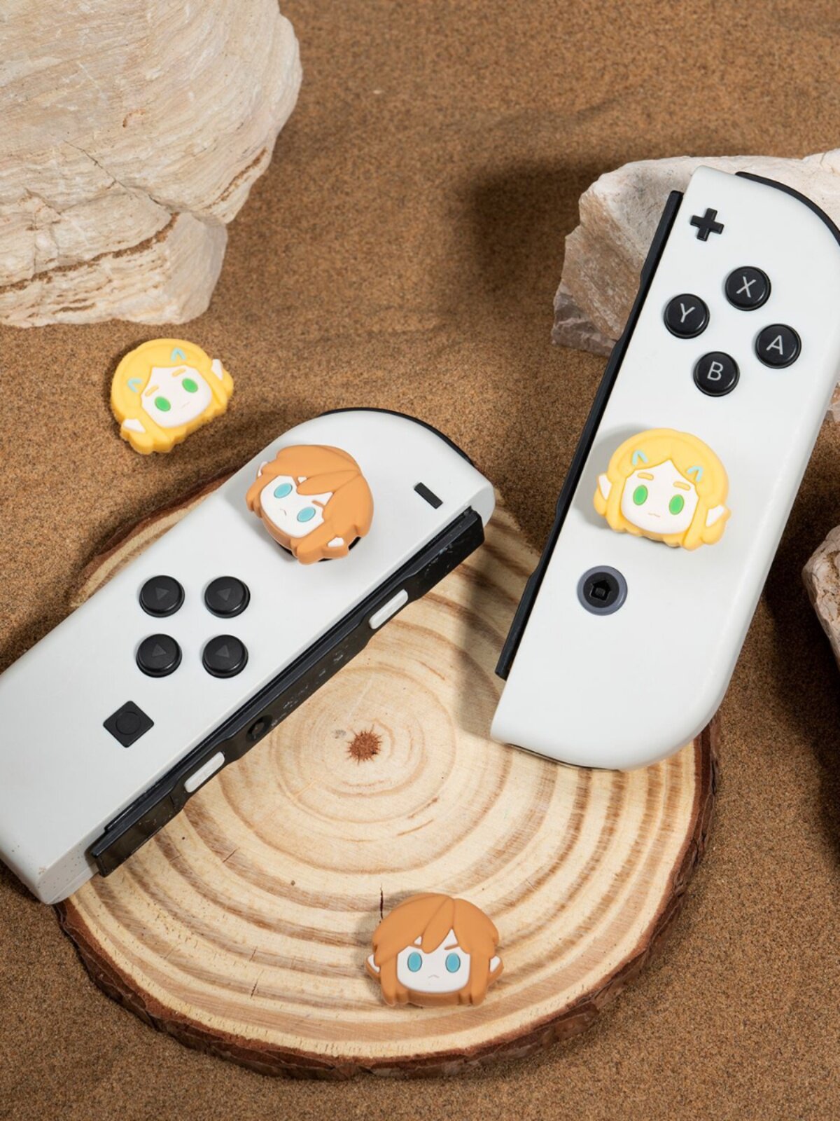 닌텐도 스위치 로커 캡 OLED 게임 콘솔 키 캡 로커 커버 NS 젤다의 전설 눈물의 왕국