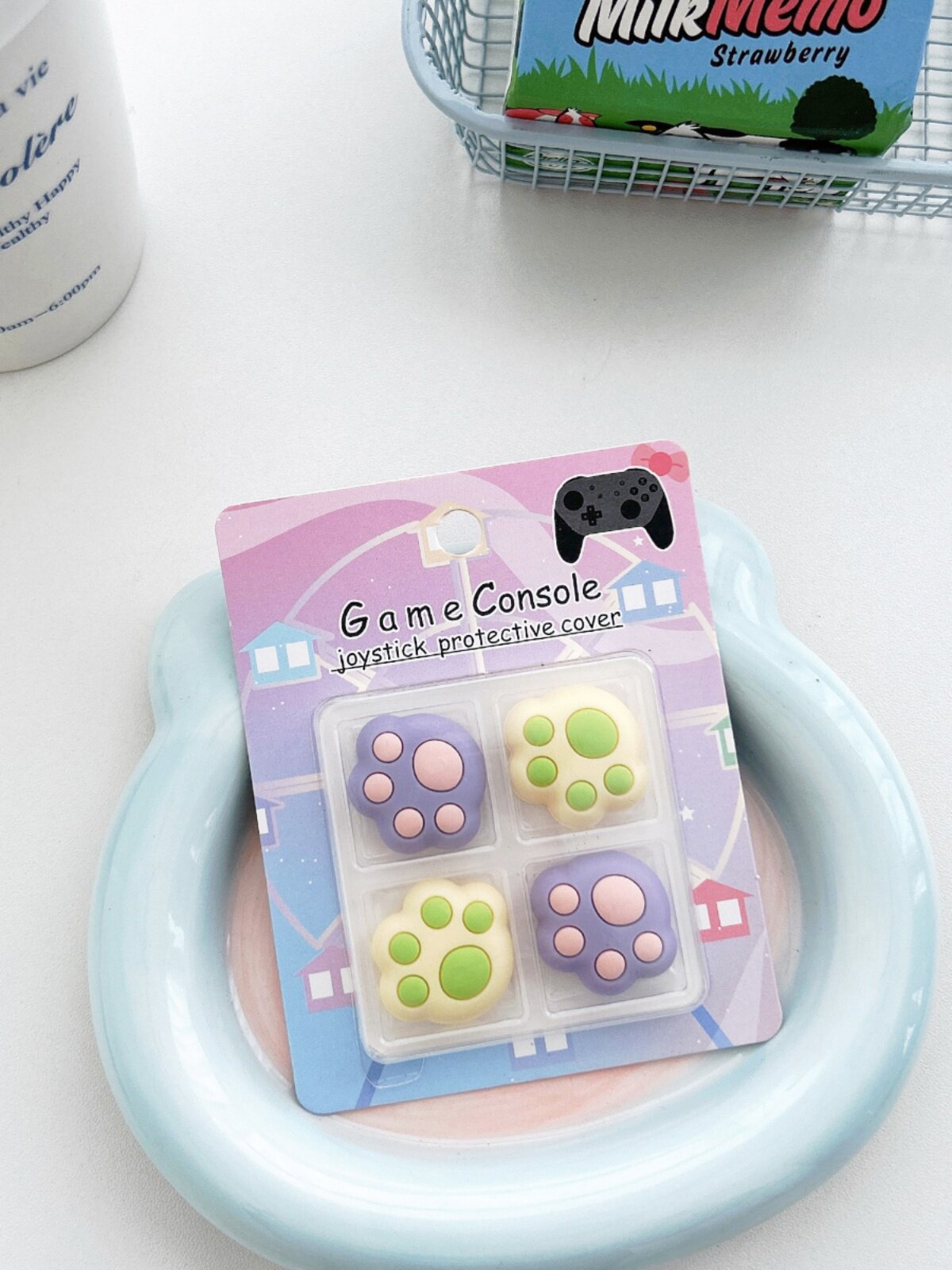 실리콘 고양이 발톱 NINTENDO SWITCH PRO 핸들 로커 로커 커버 NS PRO PS5 PS4 로커 캡