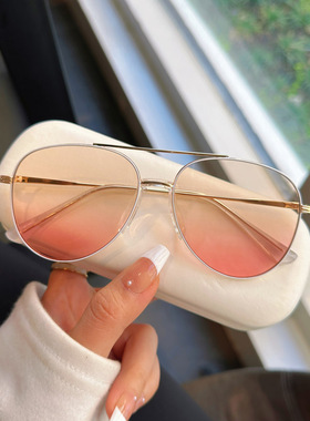 防紫外线飞行员式男女通用双梁