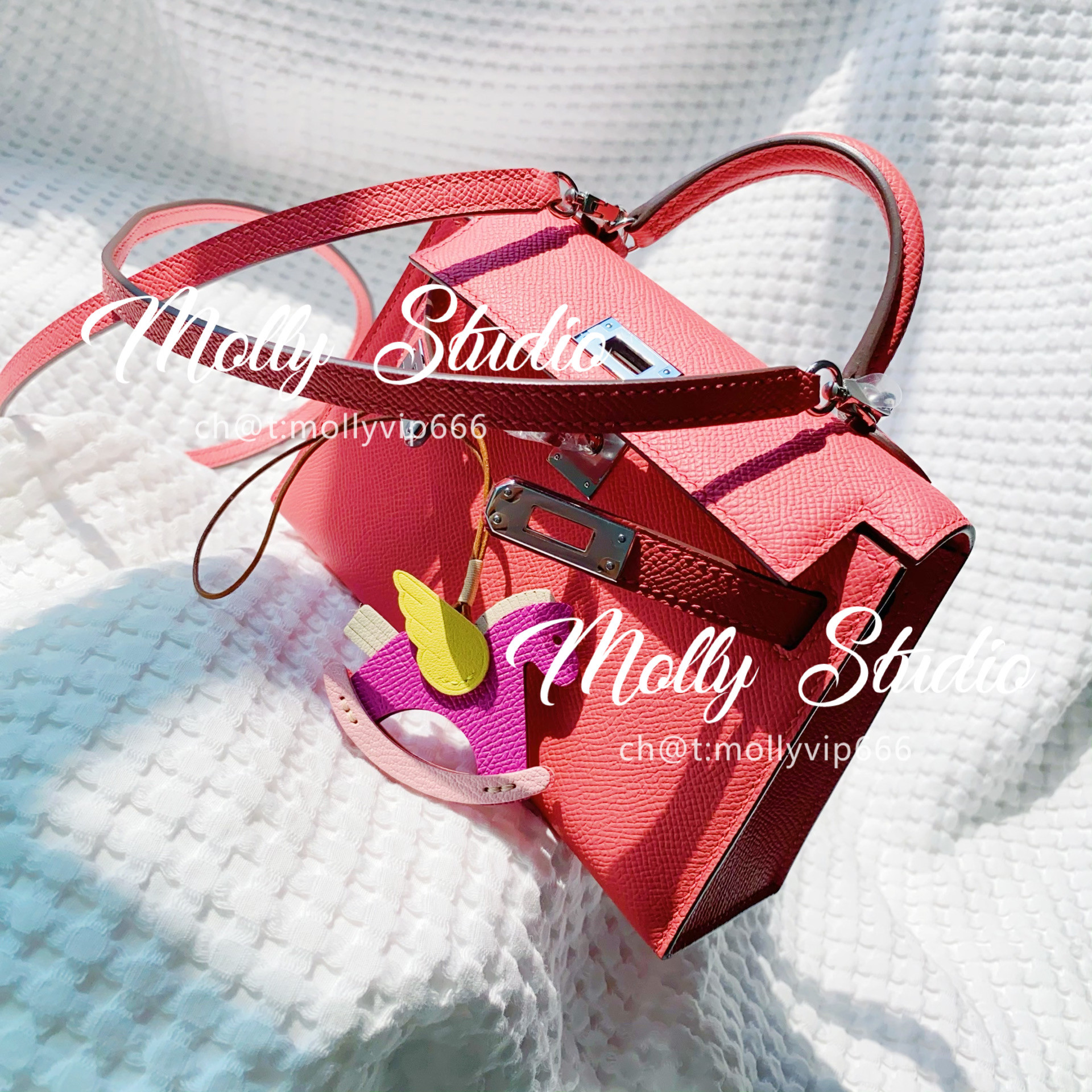 【Molly Studio】老金私定手工坊迷你凯莉二代epsom唇膏粉U5
