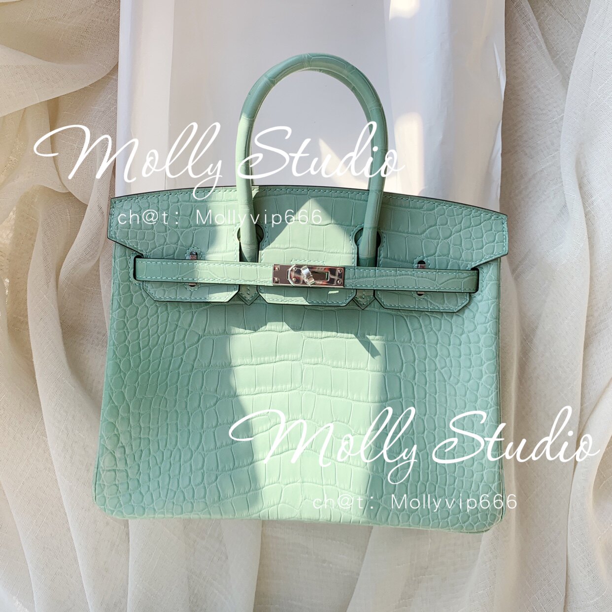 birkin 铂金包毕业包 25cm 老金私定手工坊 美洲鳄鱼皮纯手缝