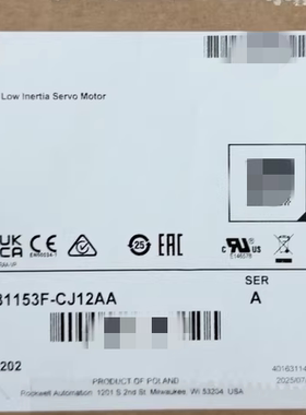 议价VPL-B0631U-CJ12AS Allen-Brad 工业自动化工控配件维修