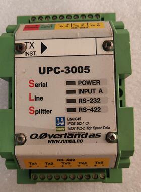 议价UPC-3005 Overlandas串行线路分配器 工控信号模块维修